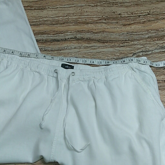 Ellos ladies capri pants with draw string - Picture 2 of 6